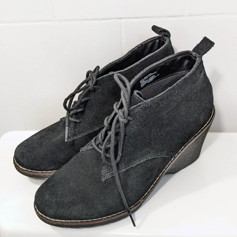 White mountain suede wedges - Picture 15 of 15